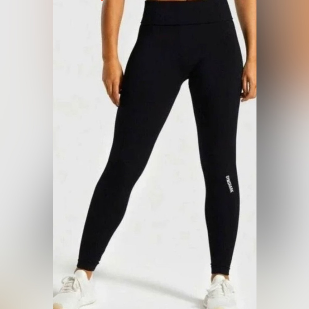 GYMSHARK Power Down Leggings - Black